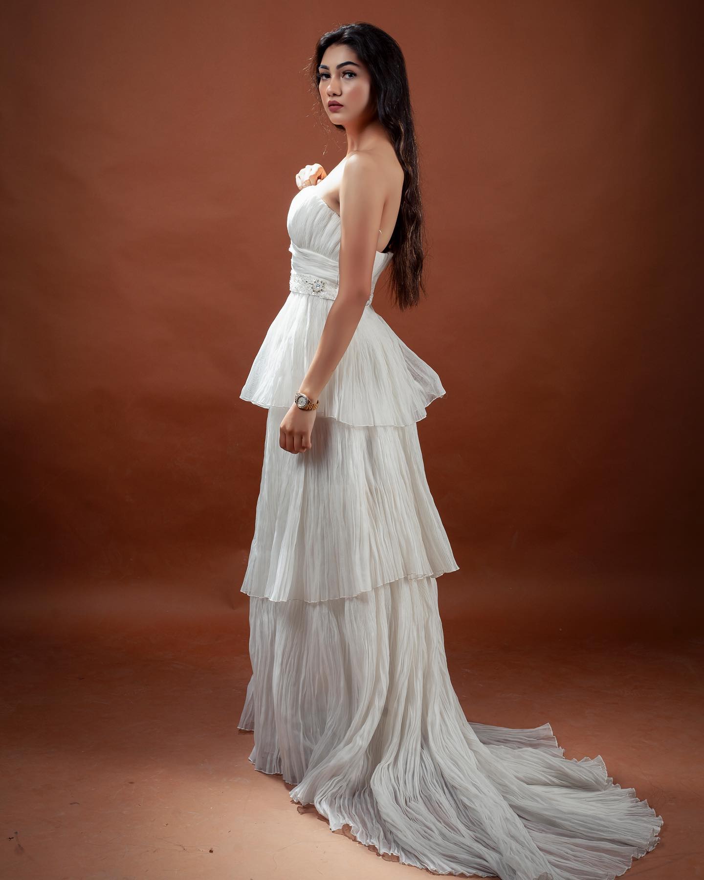 Studio lighting shoot